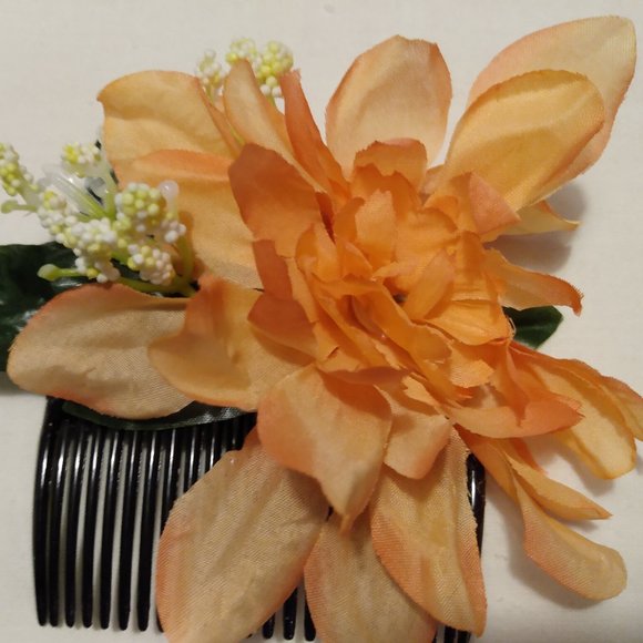 🌹Handmade🌹 Pin Up - Flower Hair Comb - Picture 1 of 1